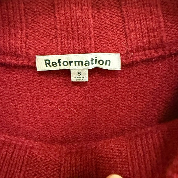 Reformation Mer Regenerative Wool Sweater - Picture 6 of 8